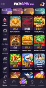 PKR SPIN Game Download The latest real earnings 2026 4